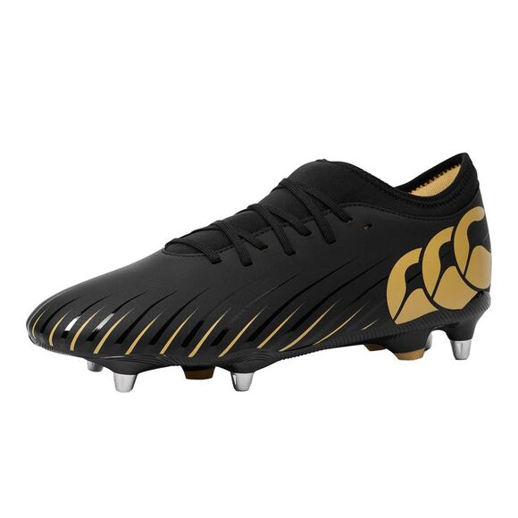 Canterbury Unisex Adult Speed Falcon Team Soft Ground Rugby Boots / Black